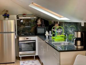 Køkken eller tekøkken på Casinha Gomes