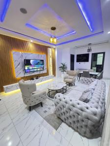 Et tv og/eller underholdning på 2 bedrooms Apartment