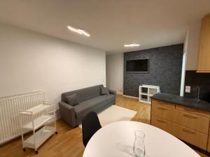 TV a/nebo společenská místnost v ubytování Ferienwohnung in Euskirchen