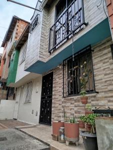 Bygningen som pensionatet ligger i