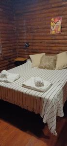 Postel nebo postele na pokoji v ubytování El mariscal