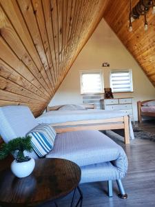 Et opholdsområde på Villa Madalina Blidinje