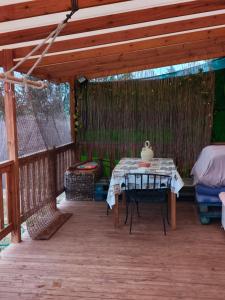 Et opholdsområde på Casita sostenible