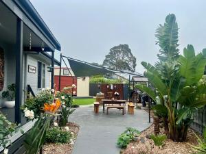 Zahrada ubytování Large Family Beach House outdoor living