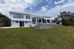 Bygningen som feriehuset ligger i