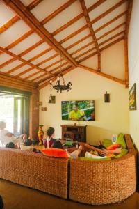 Et tv og/eller underholdning på Fincas Panaca Casa Herrería 19