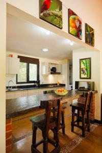 Køkken eller tekøkken på Fincas Panaca Casa Herrería 19