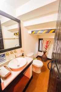 Et badeværelse på Fincas Panaca Casa Herrería 19