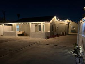 Bygningen som feriehuset ligger i