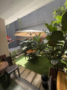 Zahrada ubytování UKU INN