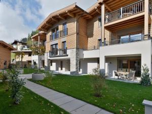 Bygningen som feriehuset ligger i