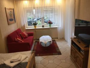 Et opholdsområde på Holiday apartment with 1 bedroom