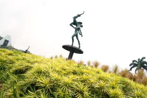 A garden outside Amaris Hotel Citra Raya – Tangerang
