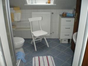 Koupelna v ubytování Holiday Apartment between the seas