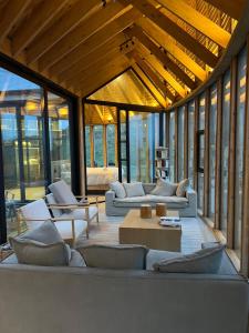 Et opholdsområde på Patagonia 360