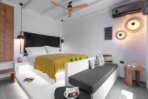 TV a/nebo společenská místnost v ubytování stema suite 2