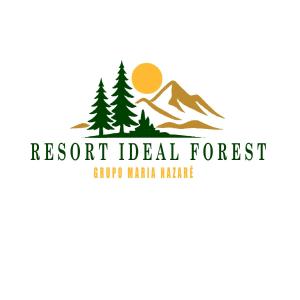 Et logo, certifikat, skilt eller en pris der bliver vist frem på Resort Ideal Forest