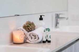 Koupelna v ubytování Splendeur Sur La Mer - One Bedroom + 9 fotografií