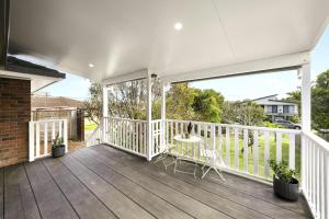 Ban công/sân hiên tại Sawtell Sea Breeze House