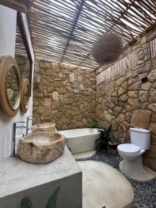 Phòng tắm tại Deka Villa