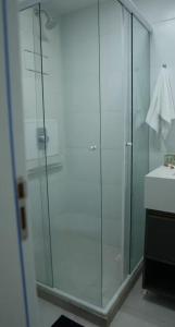 Et badeværelse på Villagio Intermares Home Flat