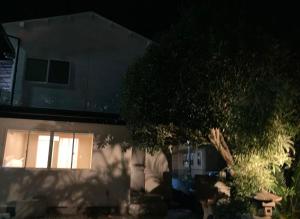 Bygningen som pensionatet ligger i