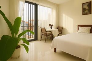 Postel nebo postele na pokoji v ubytování The Writeriana de Lumière