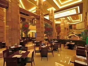 Restaurace v ubytování Jinhua World Trade Hotel