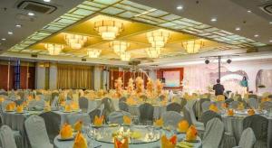 Restaurace v ubytování Huzhou Zhebei Hotel