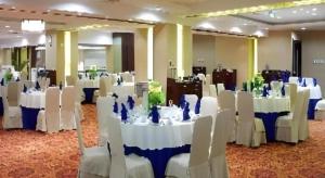 Restaurace v ubytování Huzhou Zhebei Hotel