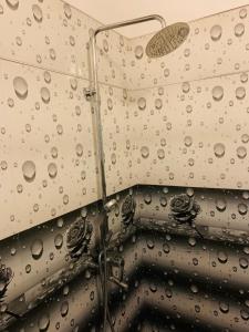 a close up of a rain soaked ceiling at Ora Safari Resort in Udawalawe