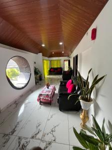 Et opholdsområde på MaryLand Homestays