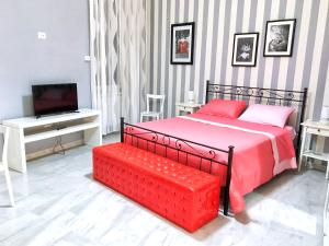 Letto o letti in una camera di Giualduomo B&B