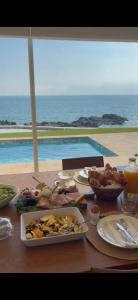 Jídlo v vily nebo okolí