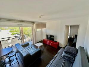 Et opholdsområde på Piscine and golf - Geneva airport - ONU