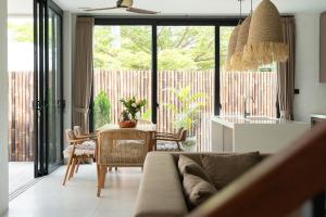 Posezení v ubytování KAMMARA VILLA - Bali Invest Club