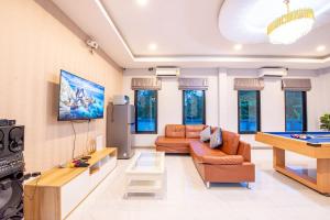 TV/trung tâm giải trí tại INNER Poolvilla Pattaya