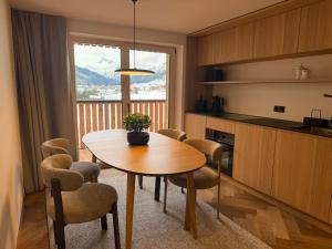 Køkken eller tekøkken på Almrösle Apartments