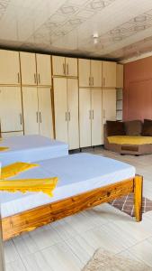 Postel nebo postele na pokoji v ubytování Starlight bed and breakfast