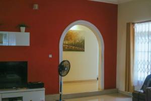 TV/trung tâm giải trí tại LuxeStay Executive Suite