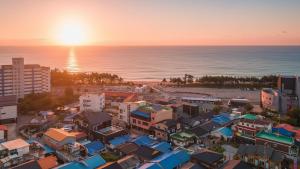 En generel havudsigt eller havudsigten taget fra feriehuset