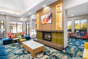Posezení v ubytování Hilton Garden Inn Cartersville