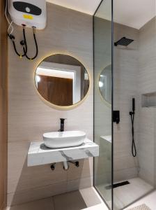 Koupelna v ubytování FTM Residence