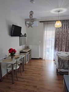 TV a/nebo společenská místnost v ubytování Joanna's House