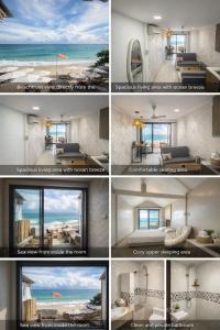Nhà bếp/bếp nhỏ tại Noahs Ark Beachside Villa
