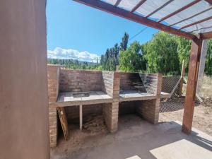 Grillfaciliteterne i feriehuset som gæsterne kan bruge