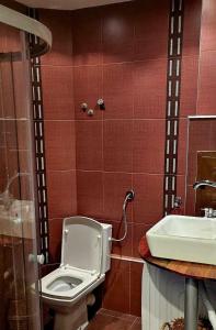 Phòng tắm tại Апартамент ЛазуР