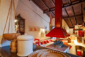 En eller flere senge i et værelse på Casa di Filli