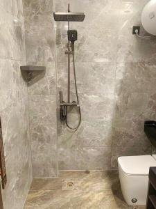 Koupelna v ubytování Sanya Weilan Homestay - Dadonghai Luhuitou Scenic Area Branch