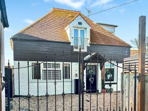 Bygningen som feriehuset ligger i